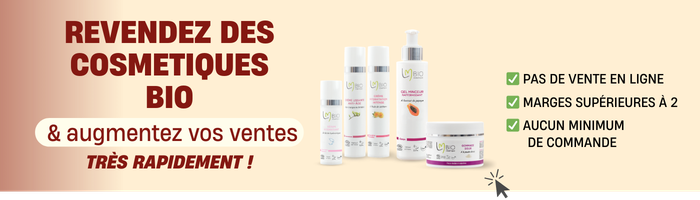 Revendez des cosmétiques bio